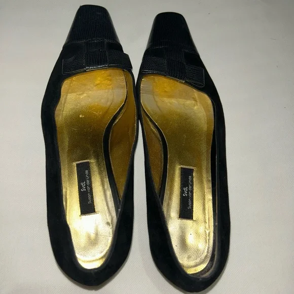 Susan van der Linde square toe flats - Picture 6 of 12